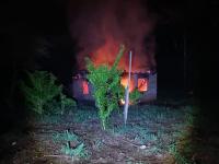 Incendio de vivienda en l