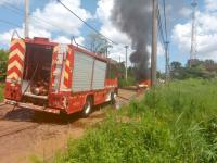 Se incendió un vehículo e