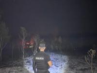 Principio de incendio en 