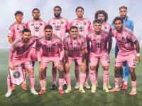 Con Lionel Messi, el camp