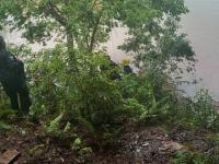 Despiste y caída del vehí