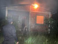 Posadas: Incendio de una 