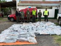 Gendarmes secuestraron 95