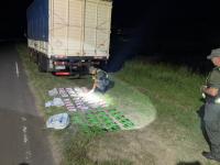 Un camión transportaba se