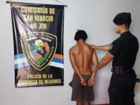 Arrestaron a un  joven de