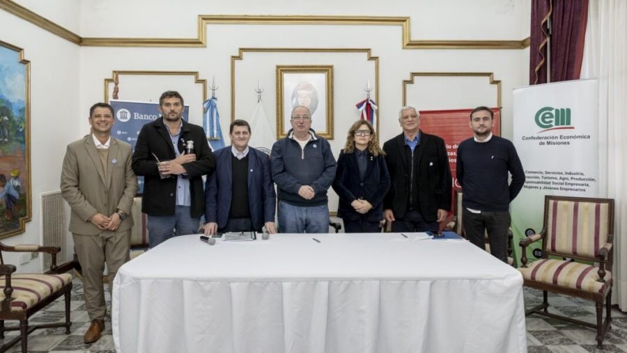 Nuevos créditos del Banco Nación con tasas bonificadas por el Gobierno Provincial para potenciar sectores productivos estratégicos de la economía misionera
