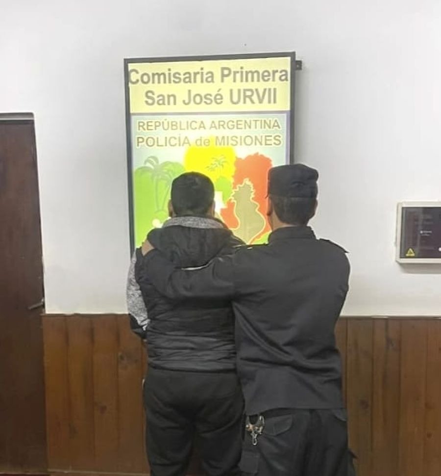 Intentó asfixiar a su ex pareja, ella escapó para pedir ayuda y la Policía de Misiones lo detuvo en la localidad de San José