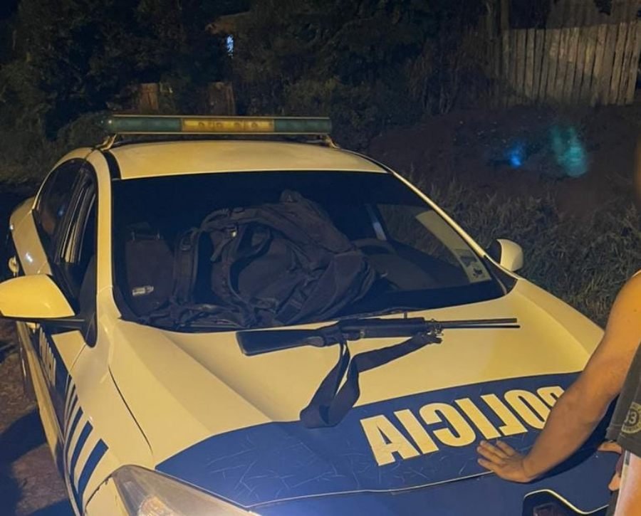 Un adolescente de 19 años armado con un rifle fue detenido en un barrio periférico en la ciudad de Apóstoles