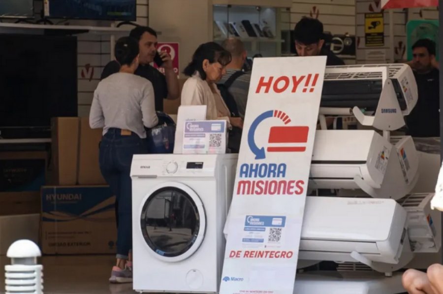 El Programa Provincial Ahora Misiones concentró hasta el 70% de las ventas en comercios de la ciudad de  Posadas, según la CCIP