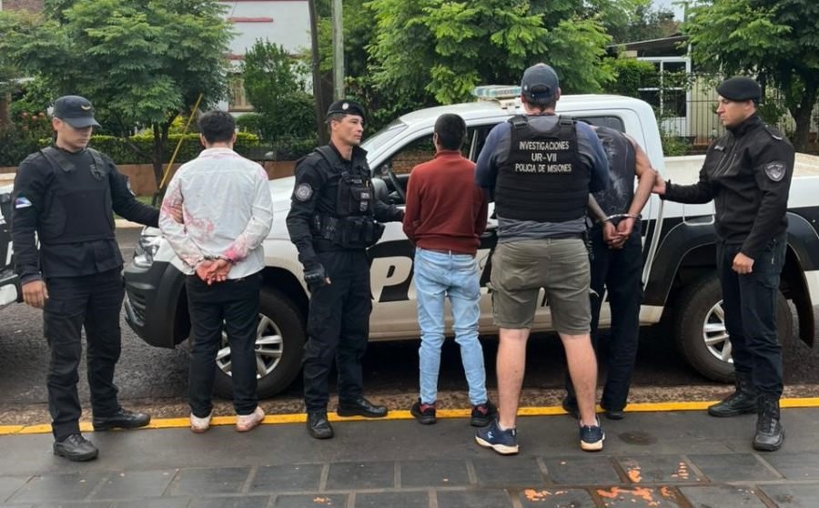 Apóstoles: Tres detenidos por golpear y lesionar a un hombre de 44 años en un local nocturno, los implicados presentaban altos niveles de intoxicación alcohólica al momento del arresto