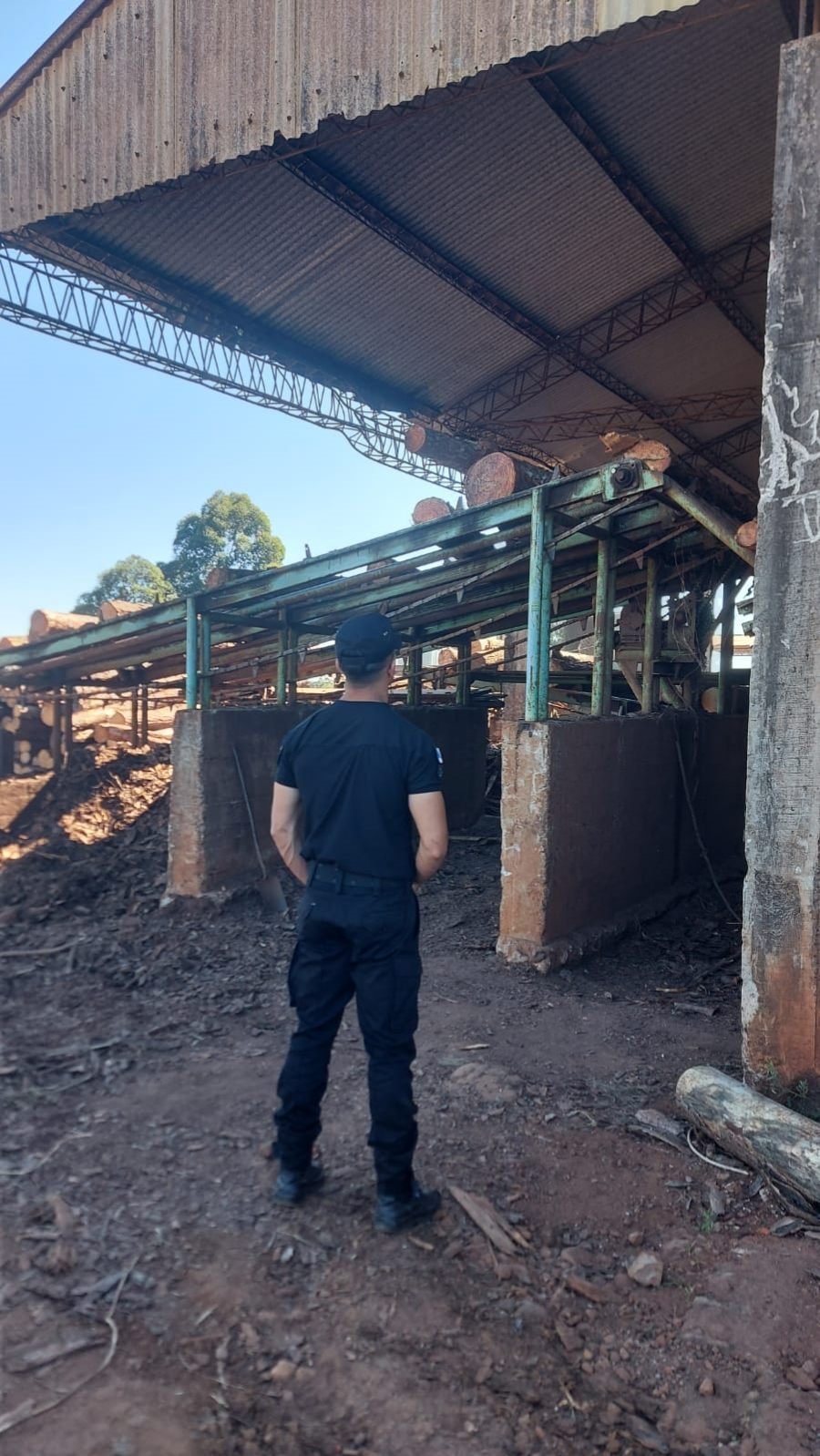 Misiones: Accidente laboral en un aserradero en el Municipio de San Vicente, un operario cayó desde una plataforma elevada