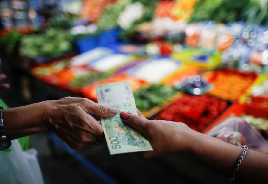 La inflación de Marzo fue de 3,4% y acumuló 32,6% en los últimos doce meses