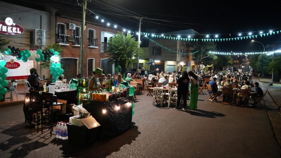 Luego de la postergación por cuestiones climáticas, la ciudad de Apóstoles celebró a pleno en las calles a San Patricio