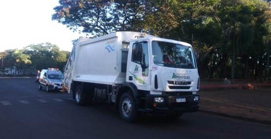 Apóstoles: Anuncian nuevo cronograma para la recolección de residuos domiciliaria en  los días sábados