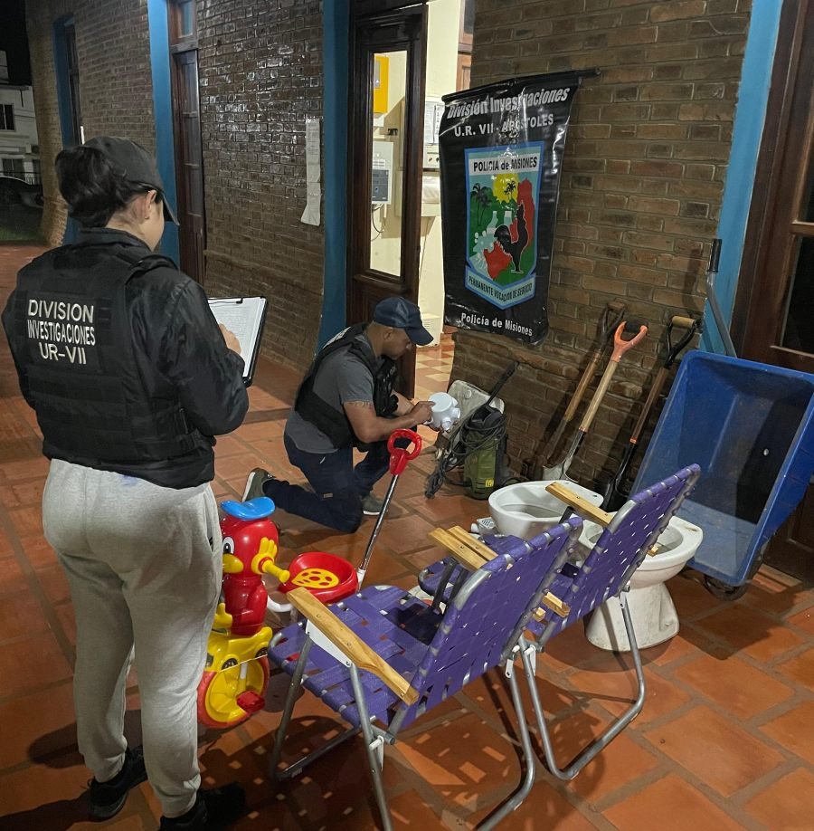 Recién liberado volvió a delinquir: Cayó junto a su cómplice en la ciudad de Apóstoles y se esclarecieron al menos cinco robos