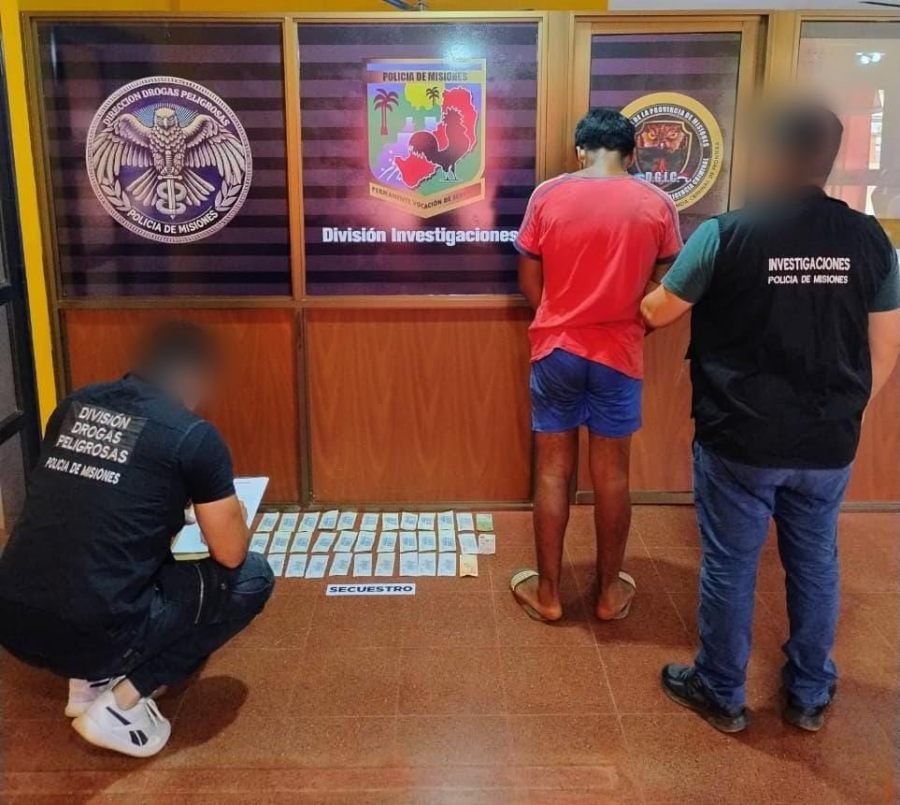 Adolescente de 16 años, fue demorado y más de medio millón de pesos recuperados tras el robo a un comercio en una localidad misionera