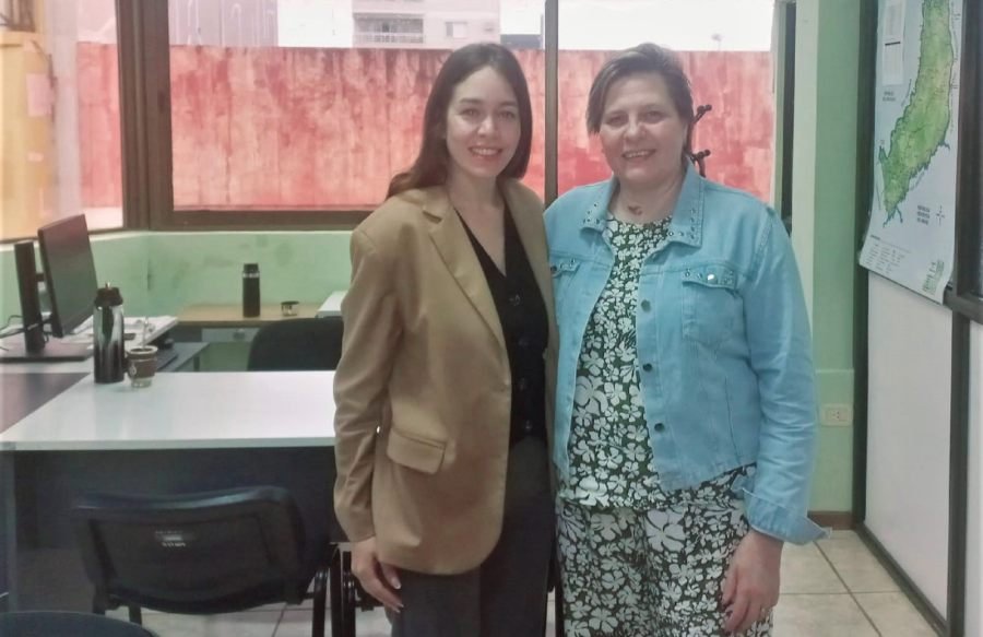 La Directora de PAMI Misiones Cecilia Comparín se reunió con la Presidente del Colegio de Farmacéuticos de la provincia, Viviana Ilchuk