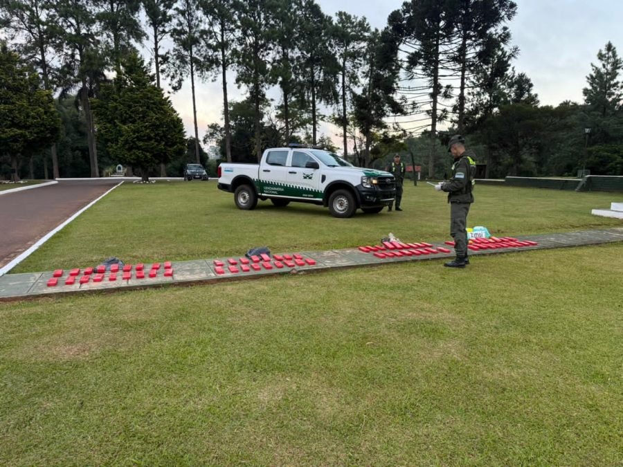 Misiones: Acopiaban paquetes de marihuana en cercanías al límite fronterizo