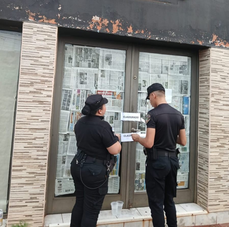 Clausuraron un gimnasio por una fiesta clandestina con menores en la localidad de Jardín América