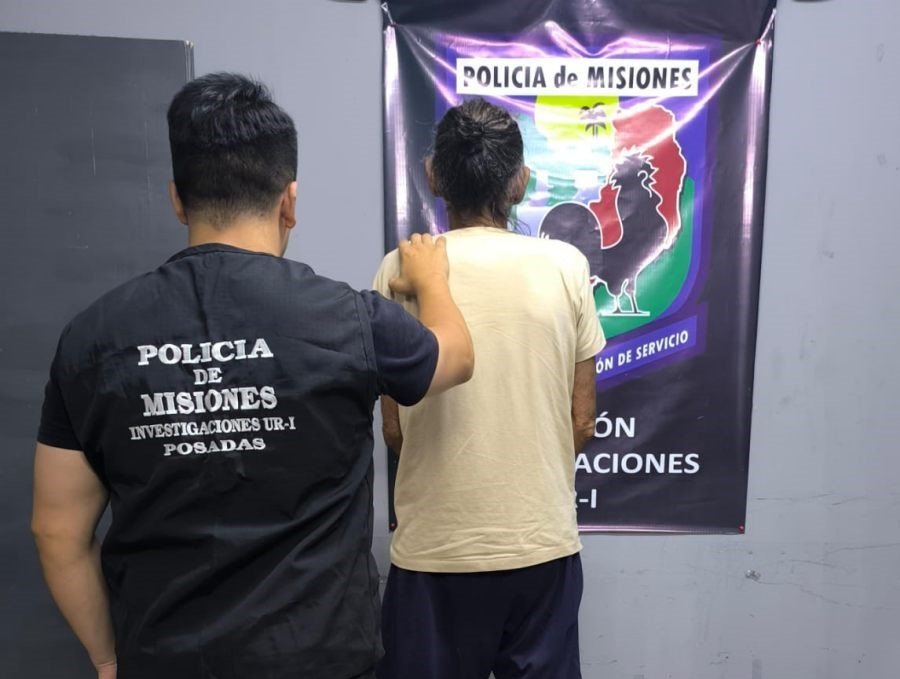 Posadas: Detuvieron a un individuo a quien sería implicado por robo bajo modalidad "mechero" en un local comercial