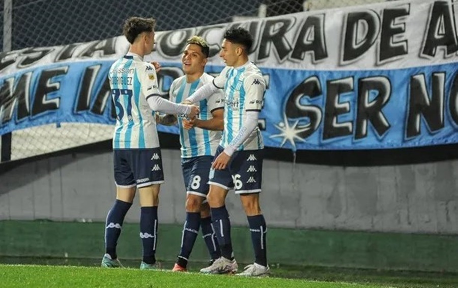 Liga profesional de Fútbol: Racing Club se impuso 2 a 1 ante Estudiantes de La Plata en Avellaneda