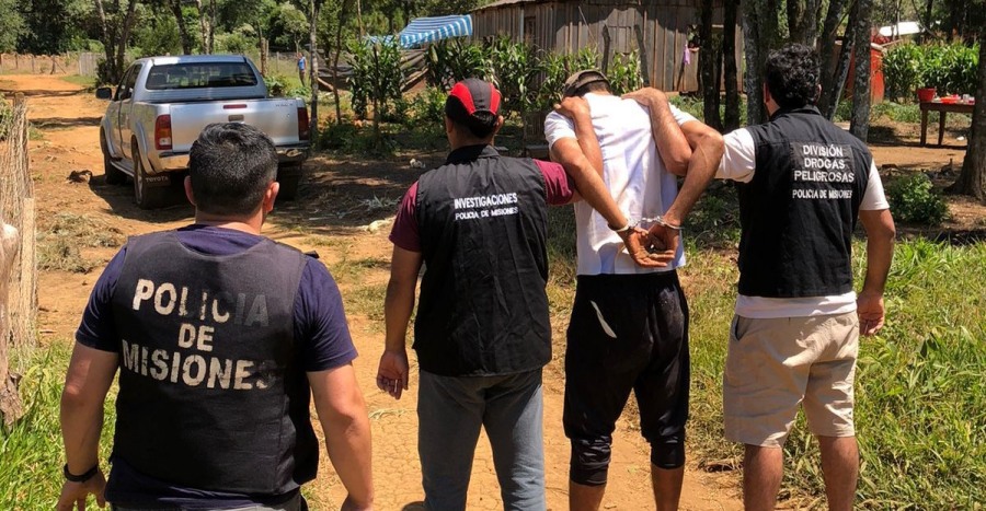 La Policía de la provincia de Misiones capturó a un prófugo de la Unidad Penal II de la ciudad de Oberá
