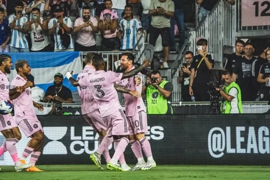 La Leagues Cup: Con dos golazos de Messi, Inter Miami ganó el clásico y avanzó a los octavos