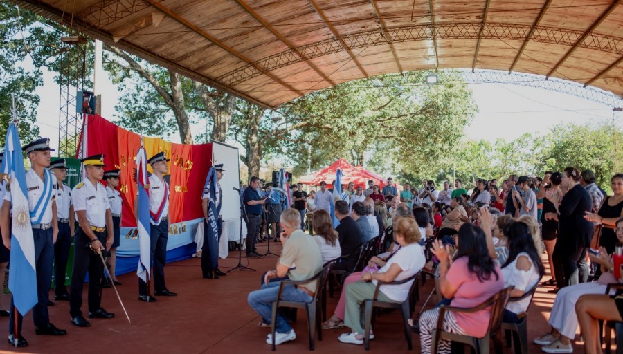 Posadas: El Barrio Villa Poujade celebró 125 años de su fundación