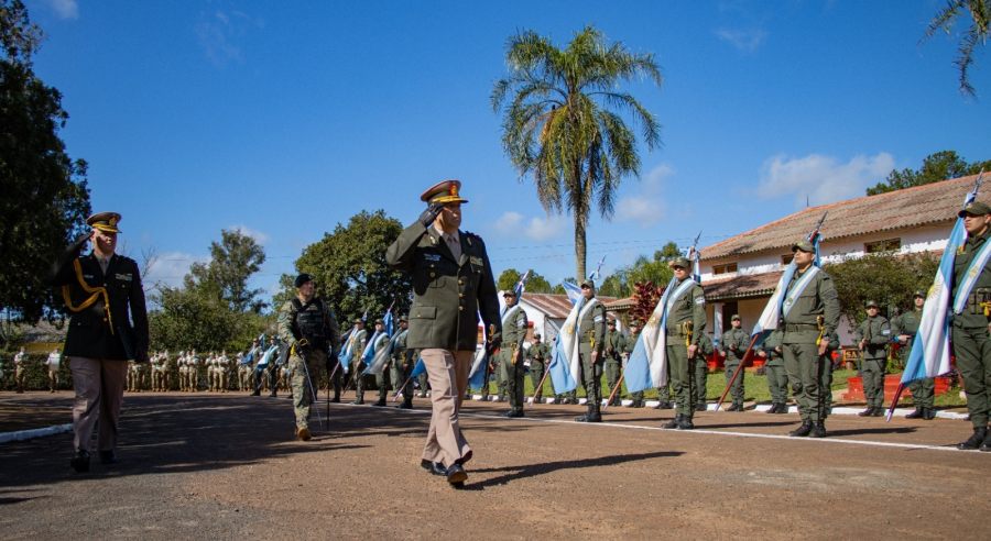 Misiones: 87° Aniversario de Gendarmería Nacional, la cual contó con gran carga emotiva para todos los presentes