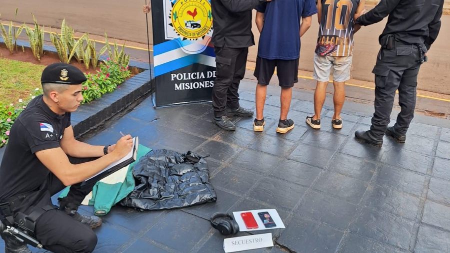 Seis individuos arrestados y múltiples incautaciones, la Policía de Misiones desactivó robos en los Municipio de; Oberá, Posadas, El Alcázar y San Antonio