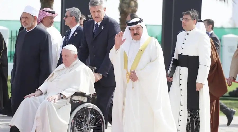 Discurso del Papa Francisco en el Foro de Bahréin para el Diálogo
