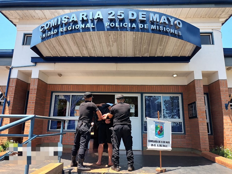 Misiones: Tras una discusión, un hombre mató a otro de una puñalada, fue en el Paraje Picada El Salto de la localidad de 25 Mayo
