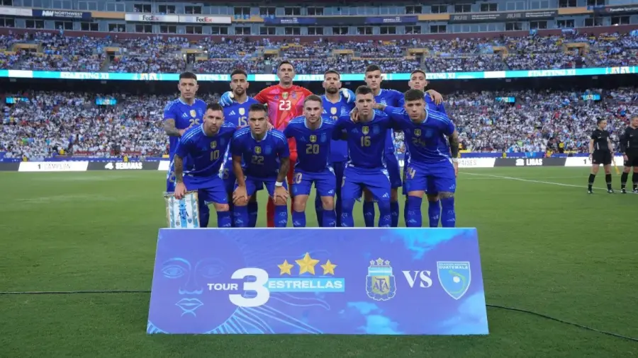 Amistoso internacional: La Selección Argentina goleó a Guatemala en la última prueba antes de la Copa América 2024