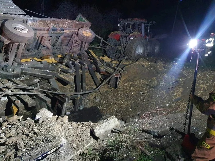 Misiles rusos impactaron en Polonia y mataron a dos personas, el Gobierno convocó una reunión de emergencia