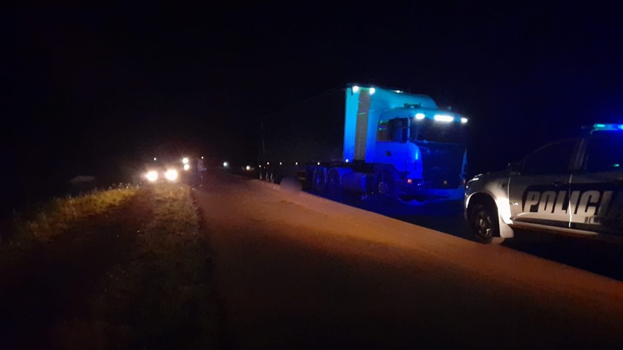 Misiones: Un motociclista falleció tras colisionar con un camión sobre la Ruta Provincial N° 2 en Itacaruaré