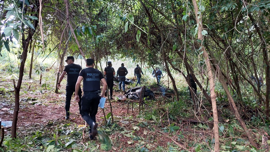 Misiones: Con un gran operativo la Policía Provincial evitó la usurpación de una propiedad en Puerto Iguazú