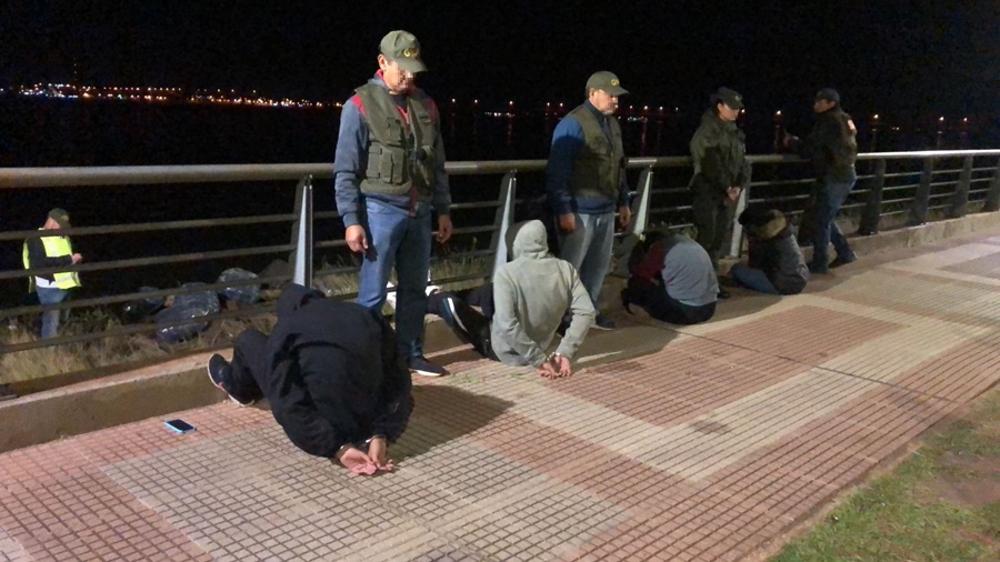 Decomisan más de 125 kilos de marihuana y realizan tres allanamientos en consecuencia