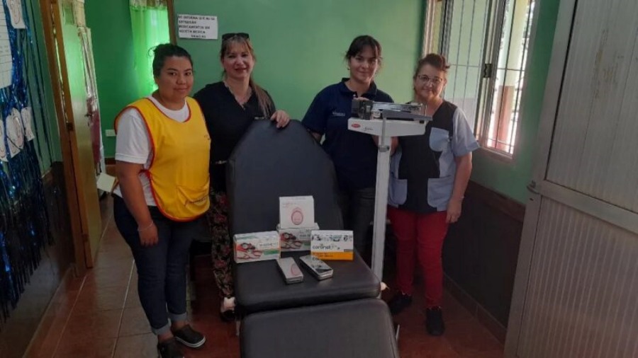 San José: El CAPS Pindapoy recibió equipamientos para fortalecer la atención primaria