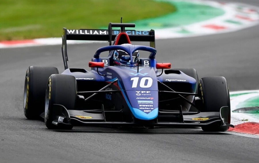 El piloto argentino Franco Colapinto largará en Monza desde la «pole» en el Sprint de FIA F3