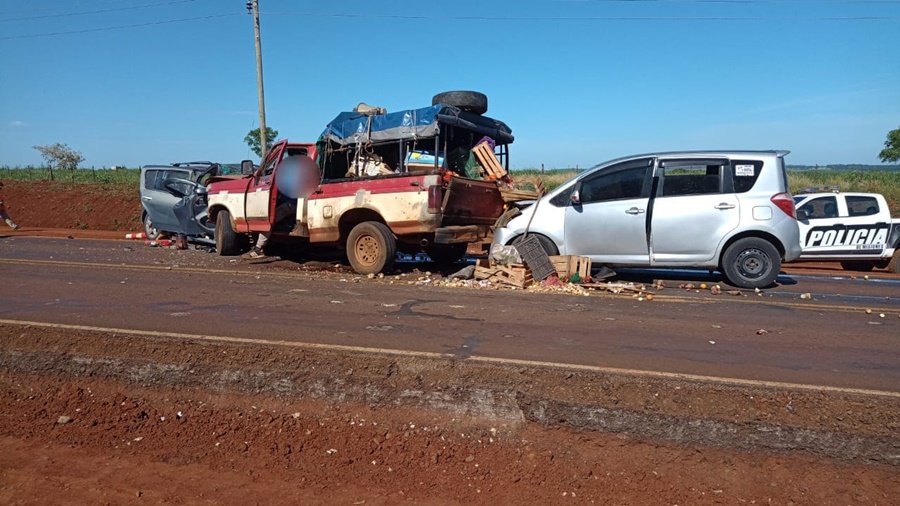 Misiones: Triple choque dejó como saldo la muerte de un automovilista y varios heridos, fue sobre la Ruta Nacional N° 105 en cercanías al peaje de Fachinal
