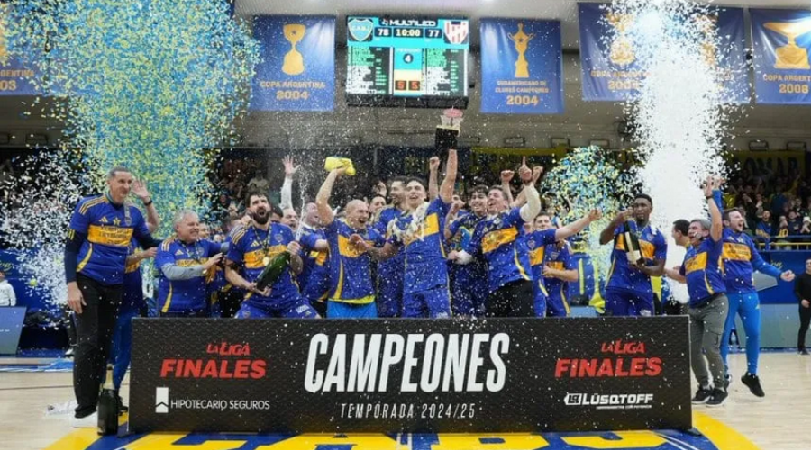 Boca Juniors, bicampeón de la Liga Nacional de Básquetbol: El Xeneize ganó con un triple de Scala sobre el final del séptimo juego ante Instituto de Córdoba