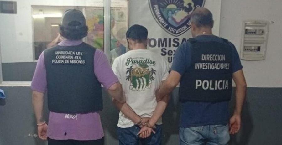 Violó la prisión domiciliaria y fue capturado haciendo un boquete para robar en un depósito de la ciudad de Posadas