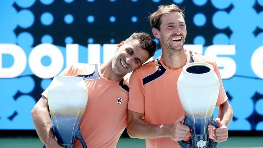 Tenis: La dupla argentina formada por Máximo González y Andrés Molteni, campeones el torneo de dobles en Cincinnati
