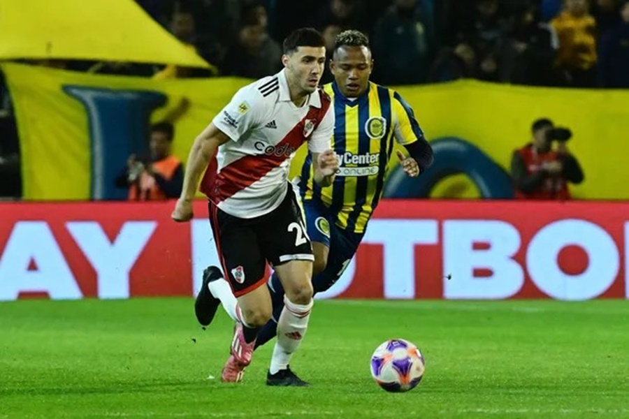 Liga Profesional de Fútbol: Rosario Central y River Plate empataron 3 a 3 en un partido vibrante, en el encuentro disputado en el estadio Gigante de Arroyito