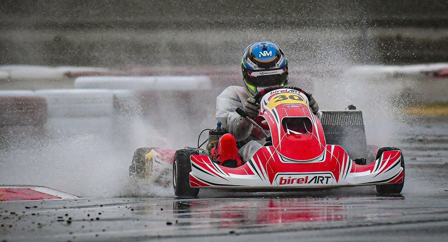 Nerea Martí, remontada en la Hivern Karting