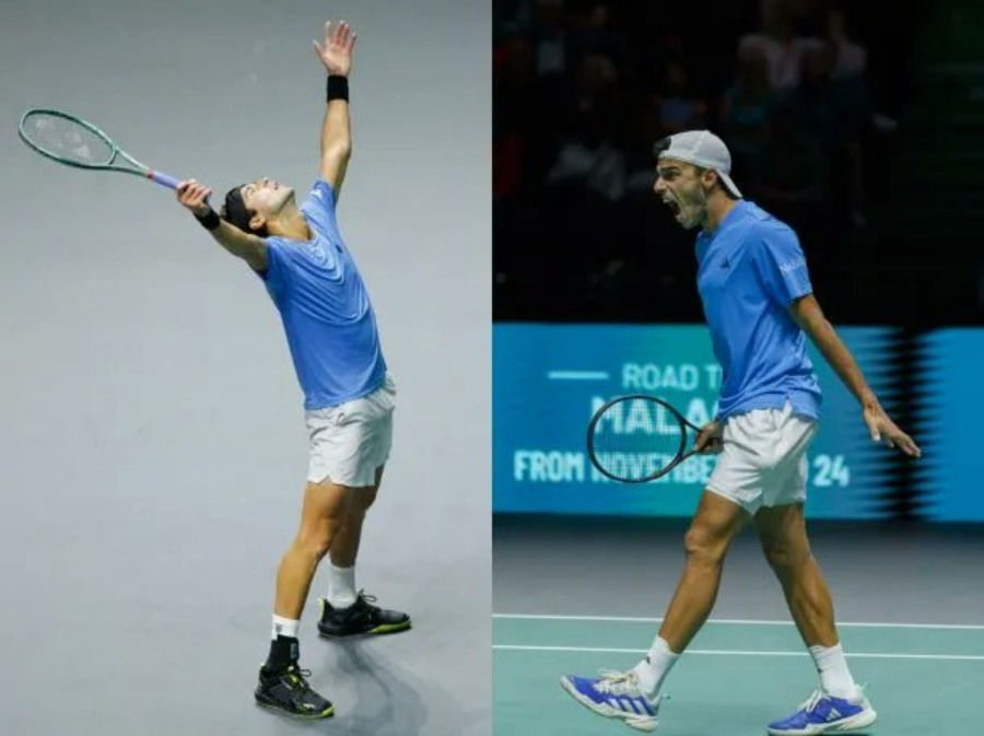 Tenis: Copa Davis 2024, a falta del dobles, Argentina le ganó la serie a Gran Bretaña, Tomás Martín Etcheverry y Francisco Cerúndolo se impusieron en sus respectivos partidos ante Daniel Evans y Jack Draper