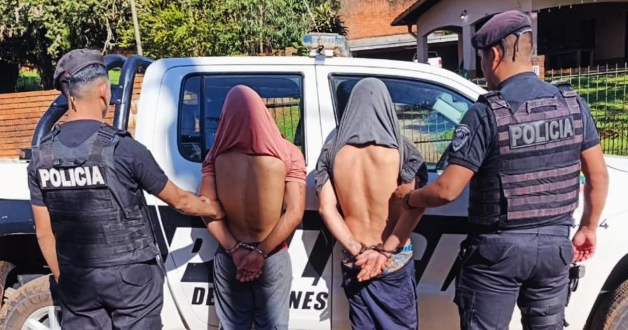 Patrullajes policiales permitieron arrestar a seis hombres involucrados en delitos en la provincia de Misiones