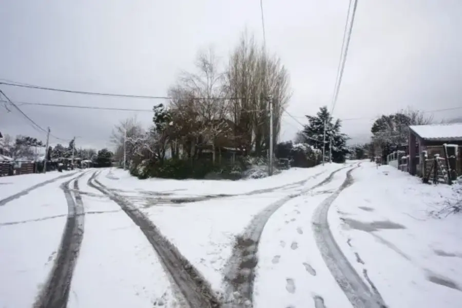 Bariloche arrancó la primavera con una intensa nevada