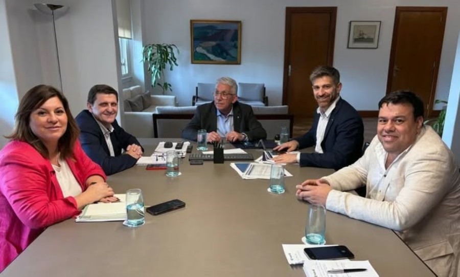 Adolfo Safrán: “Junto a funcionarios de la Secretaría de Obras Públicas de Nación punteamos las obras ejecutándose en Misiones”