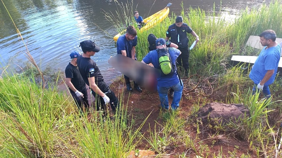 Misiones: Hallaron el cuerpo de un joven de 27 años en el Arroyo San Francisco en localidad de Comandante Andresito